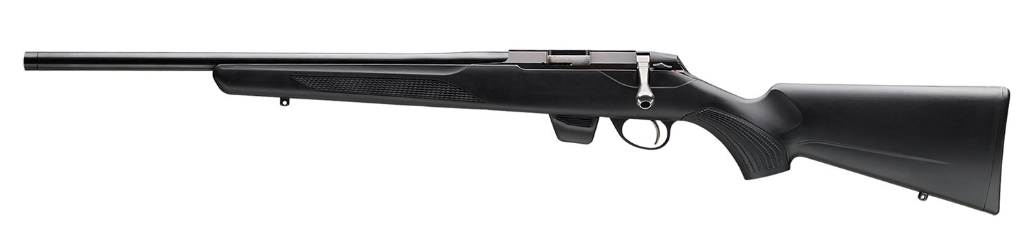 TIKKA T1X .22LR 20" THREADED SEMI-HEAVY BLD/BLK LEFT HAND JRT1X400