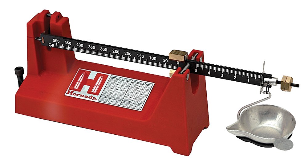 Hornady Lock-N-Load Beam Scale 500 Grains Capacity - Precise Analog Powder Measurement - Made in USA