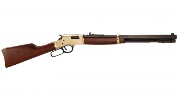 Henry H006M41 Big Boy Classic 41 Rem Mag 10+1 20" Blued Octagon Barrel Polished Brass Walnut Right Hand