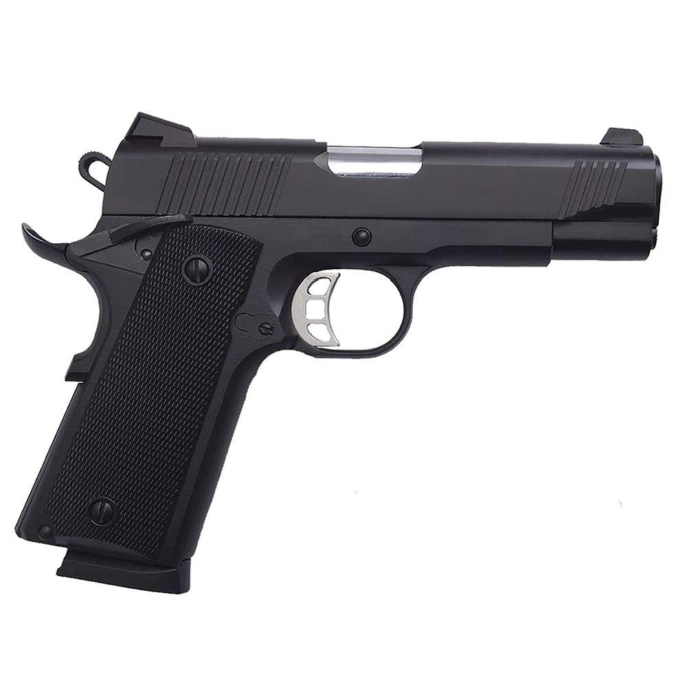 Tisas 10100530 1911 Duty B9 9mm 9rd 5" Black Cerakote Novak Sights