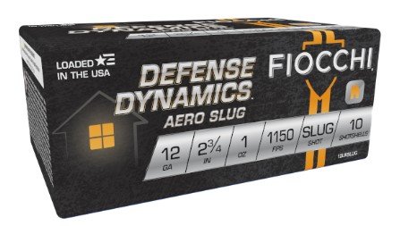 Fiocchi 12LRSLUG 12 Gauge 2.75" 1oz Rifled Slug 1150fps 10 Rounds - Fiocchi - RIFLED SLUG
