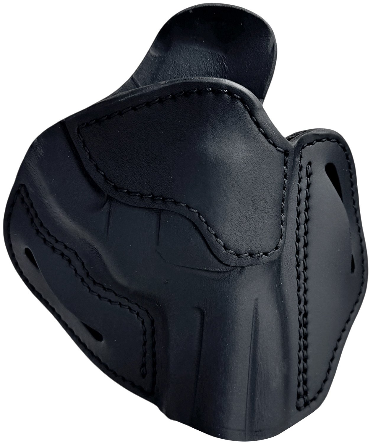 1791 Gunleather RVH-4.3-SBL-R Revolver Holster Stealth Black RH IWB - 1791 Gunleather - BLACK