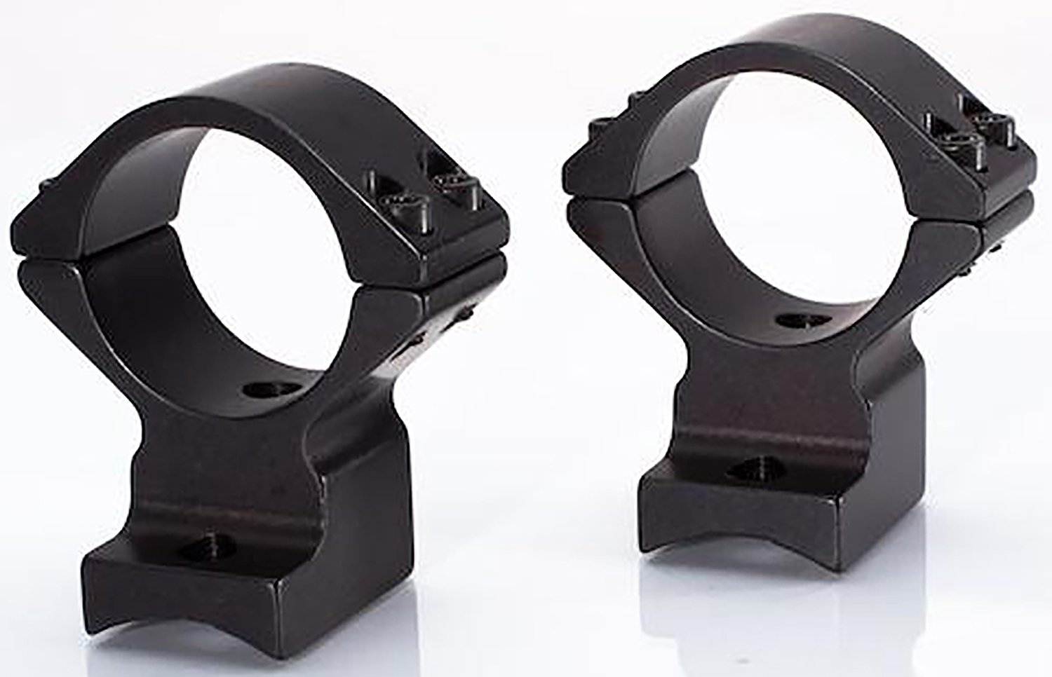 Talley 940765 Scope Mount/Ring Combo Black Aluminum 1" Tube Winchester