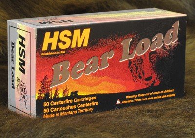HSM 44M15N Bear Load .44 Rem Mag 305 Gr WFN 50 Rds 1260 fps 1075 ft-lbs - HSM Ammunition - 44 Rem Mag