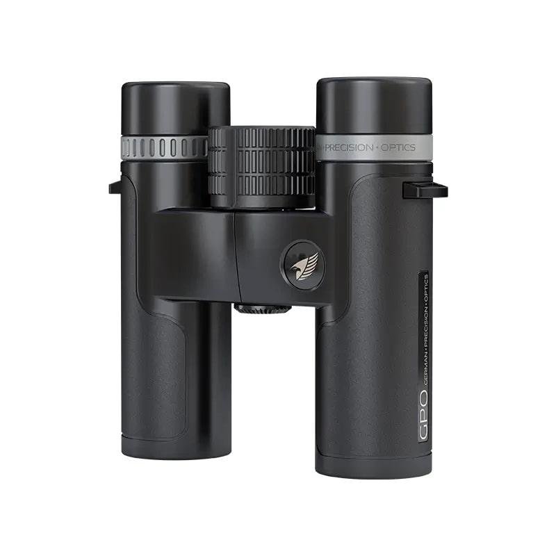 GPO B230 Passion SD 10x34 Binoculars Black Silver, Magnesium Frame, 314ft FOV