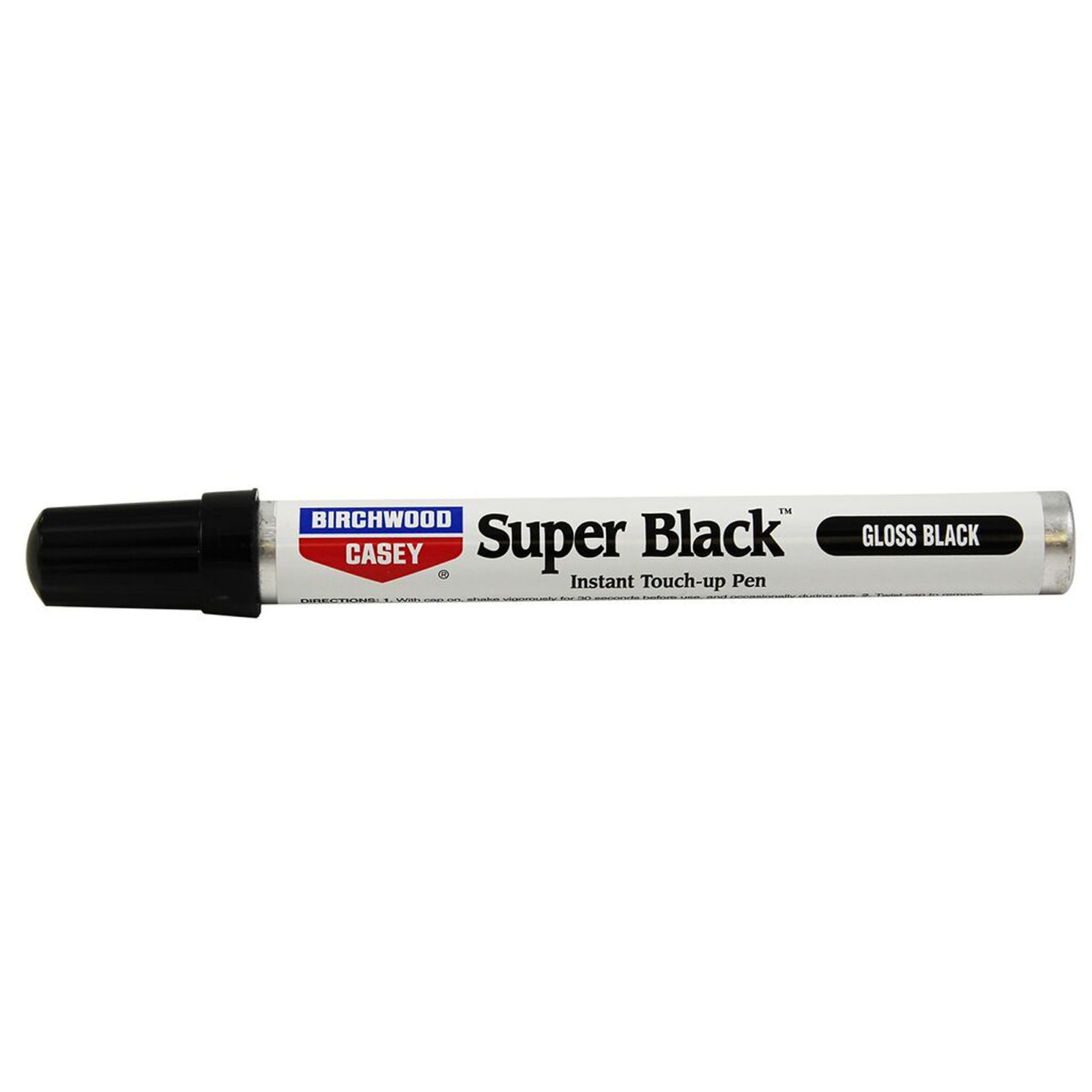 Birchwood Casey 15111 Super Black Touch-Up Pen Black Gloss 1/3 oz - Birchwood Casey - 1/3 OZ