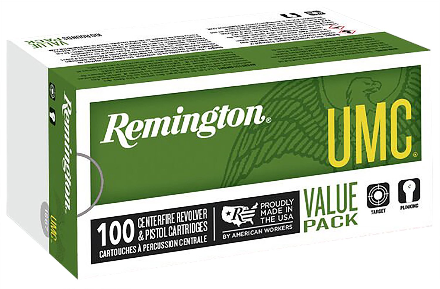 Remington UMC Value Pack 40 Smith & Wesson 180 Grain JHP 100 Rounds