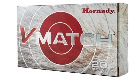 Hornady 81521 6.5 Grendel 100gr ELD-VT V-Match Ammo 20 Rounds