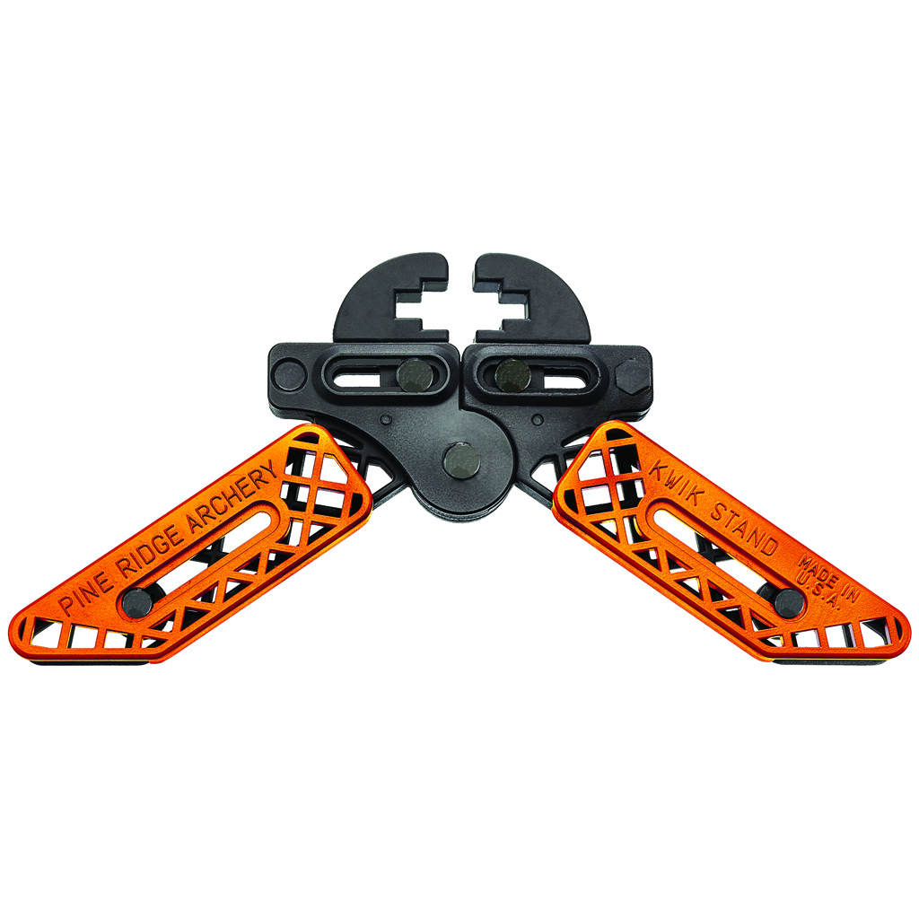 Pine Ridge Kwik Stand Adjustable Jaws & Legs Orange 2559-OR