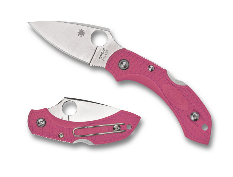 Spyderco C28FPPNS30V2 Dragonfly2 S30V Pink FRN Scales