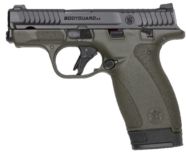 S&W 14432 .380 ACP M&P Bodyguard 2.0 380ACP 2.75" TS ODG 1/10 /1/12 - Smith & Wesson - .380 ACP