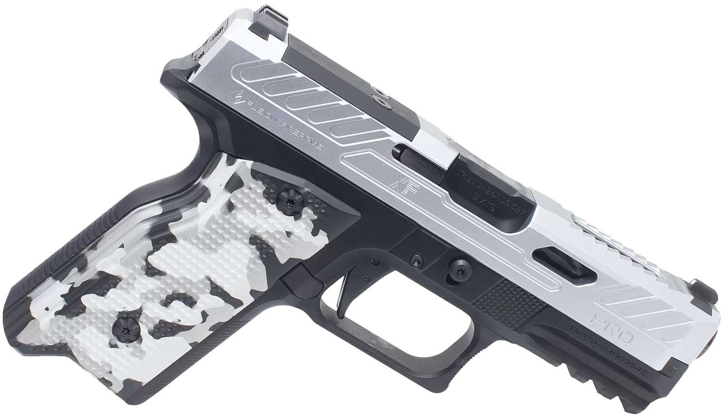 Fusion XF9C XF Pro 9mm 4" 15R Chrome Striker-Fired Pistol - Fusion Firearms - 9mm Luger (9x19 Parabellum)