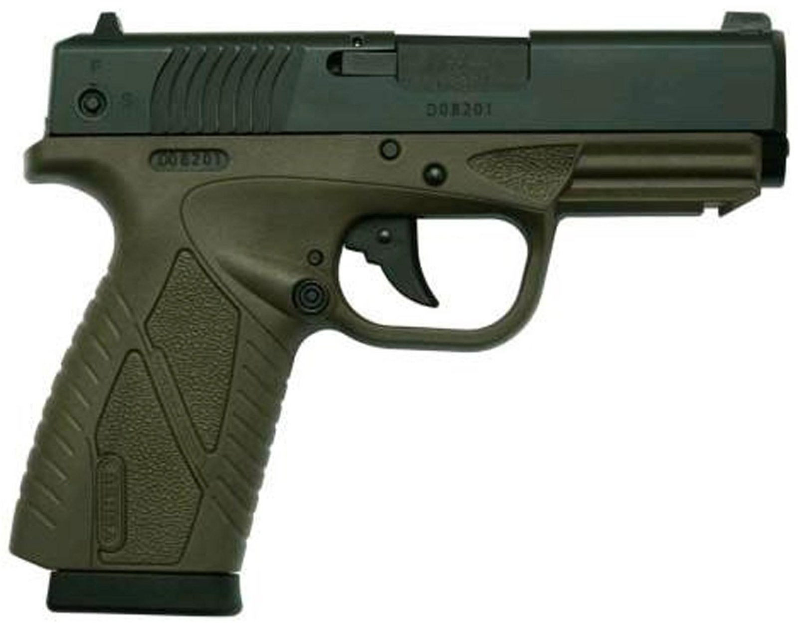 Bersa BPCC 9mm OD Green Compact Pistol - BERSA/TALON - 9mm