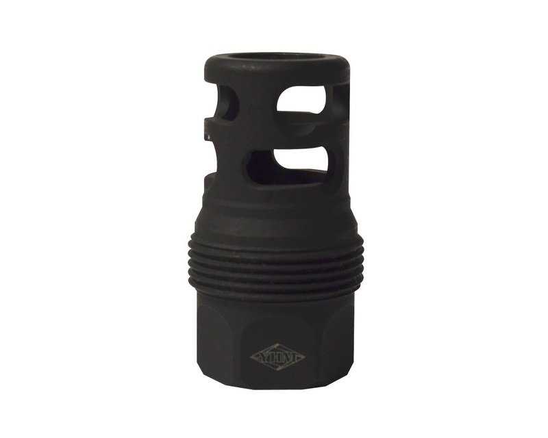 Yankee Hill 4445MB24 sRx Q.D. Muzzle Brake 5/8"-24 Black Phosphate Steel - Yankee Hill Machine Co. - 30 Caliber | 7.62mm