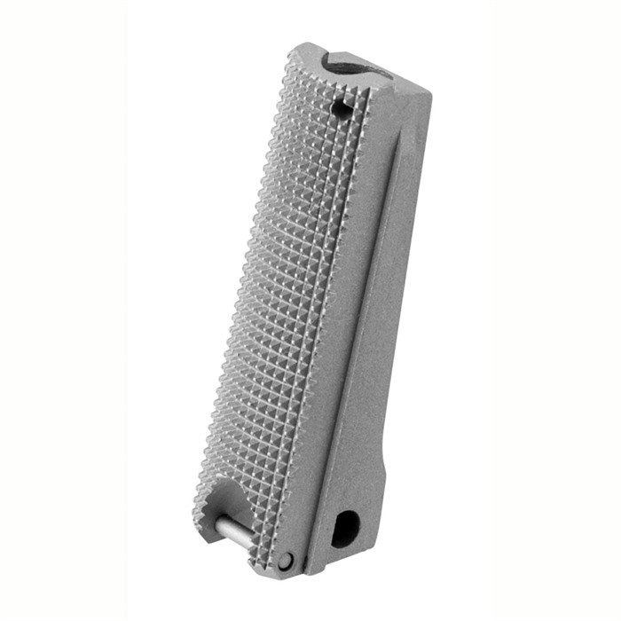 FUSION FIREARMS 1911 GOV MAINSPRING HOUSING CHECKERED W/LANYARD STAINLESS - FUSION FIREARMS