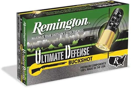 Buy Remington Ammunition 20713 Ultimate Defense Buckshot 12 Gauge 2.75" 00 Buck Shot 5 Per Box/ 20 Cs online