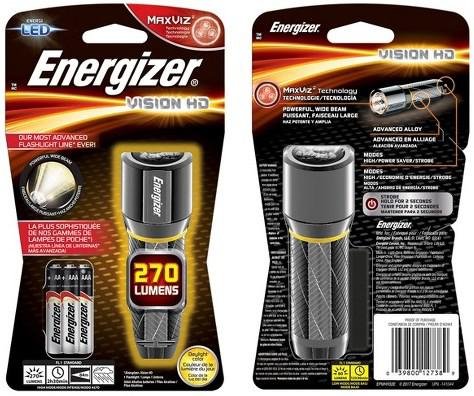 ENERGIZER EPMHH32E 270 Lumen 3AAA Aircraft-Grade Aluminum Strobe - ENERGIZER