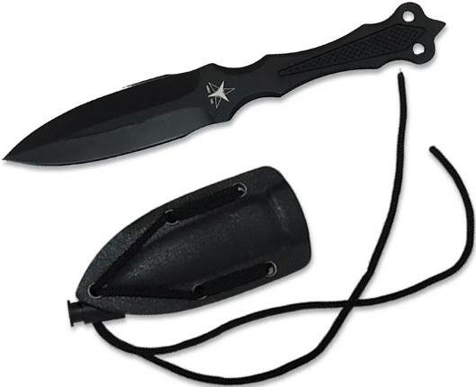 ABKT AB021B3 7.5In Overall 3.5In Blade 8Cr13Mov Double-Edged 3-Pack