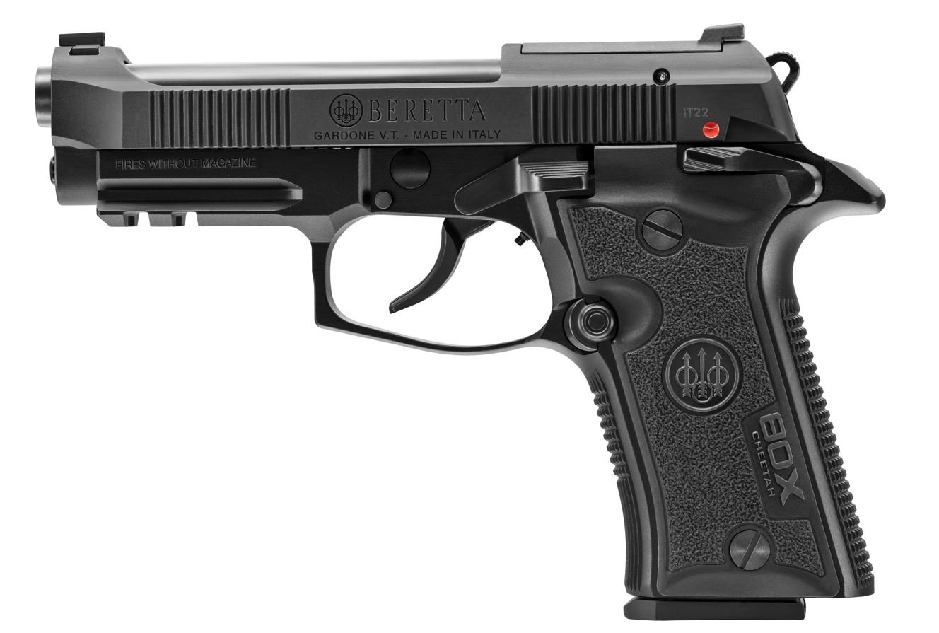 Beretta USA J80XBLK10 80X Cheetah 380 ACP 10+1 3.90" Black Inox Steel... - Beretta - 380 ACP