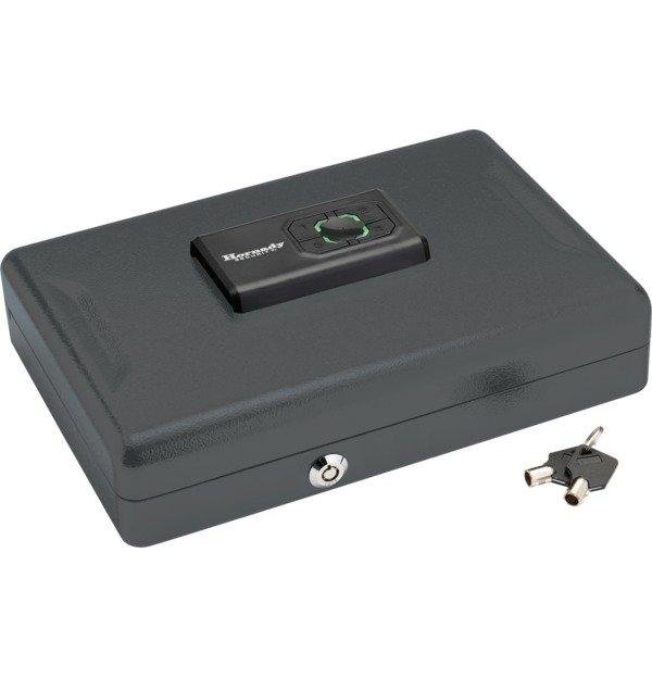 Hornady 95432 Keypad Vault Keypad/Key Entry Black Steel For 4" Pistols