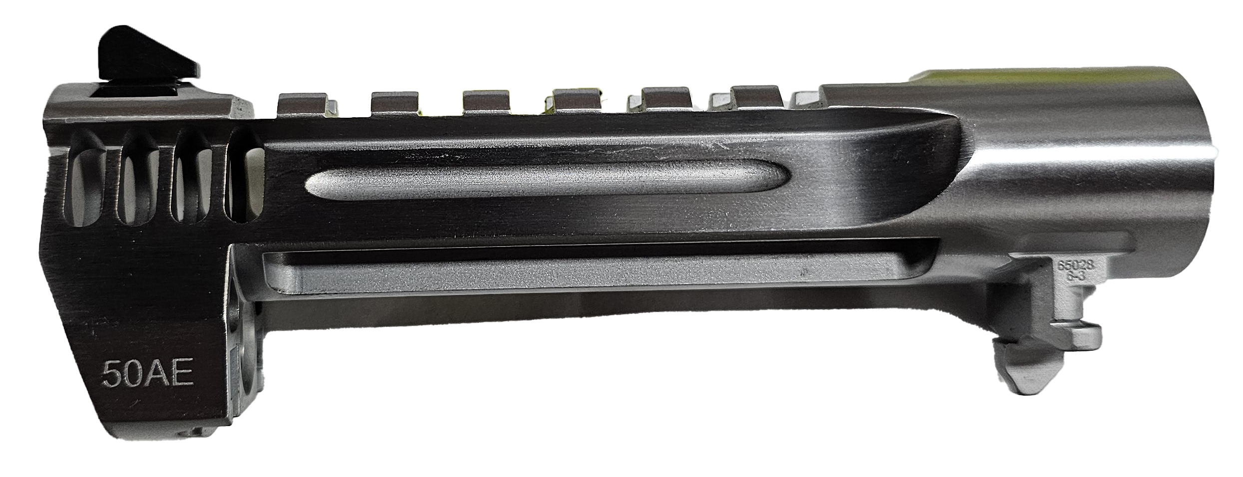 Magnum Research ZBAR505BC .50AE 6" Brushed Chrome Ported Barrel Blem