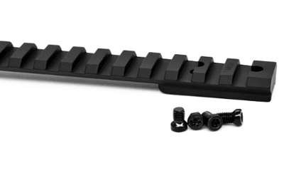 Warne Vapor Picatinny Rail Black 20 MOA Winchester XPR SA Mount - Warne - VAPOR