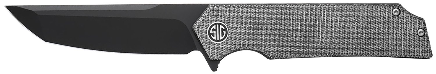 Eikonic TS8BB Tsuru 3.30" Tanto 154CM Blade, Micarta Handle