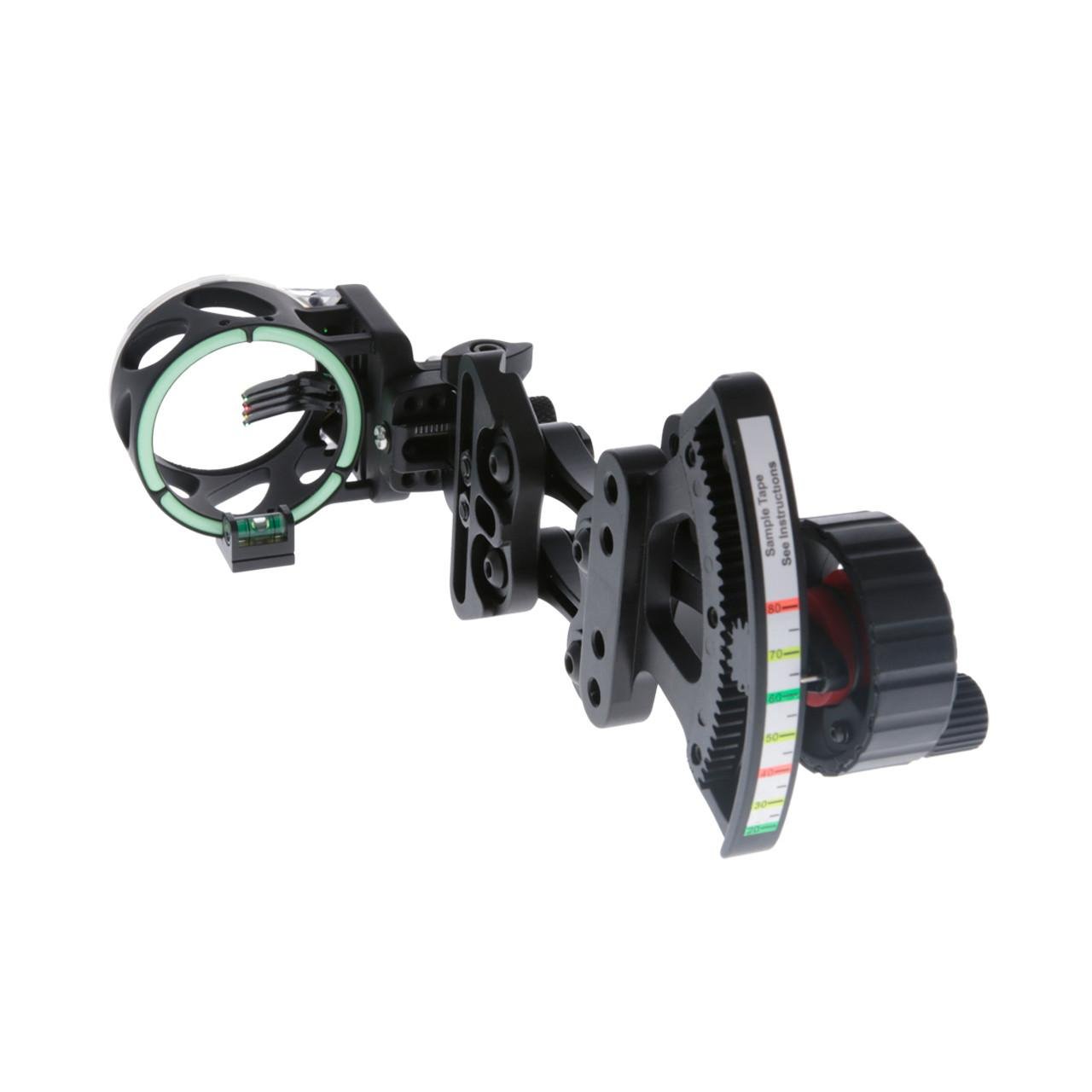 TruGlo TG6414BLH Range Rover M4 4-Pin Left-Hand Archery Sight, LED Light