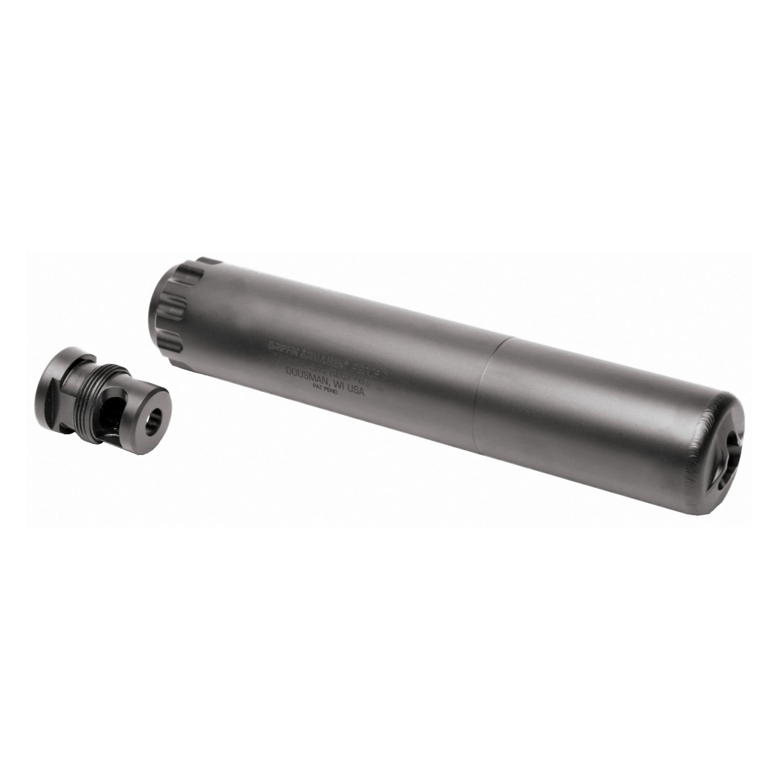 Griffin Armament GAREC7-W Recce 7 Suppressor - Black