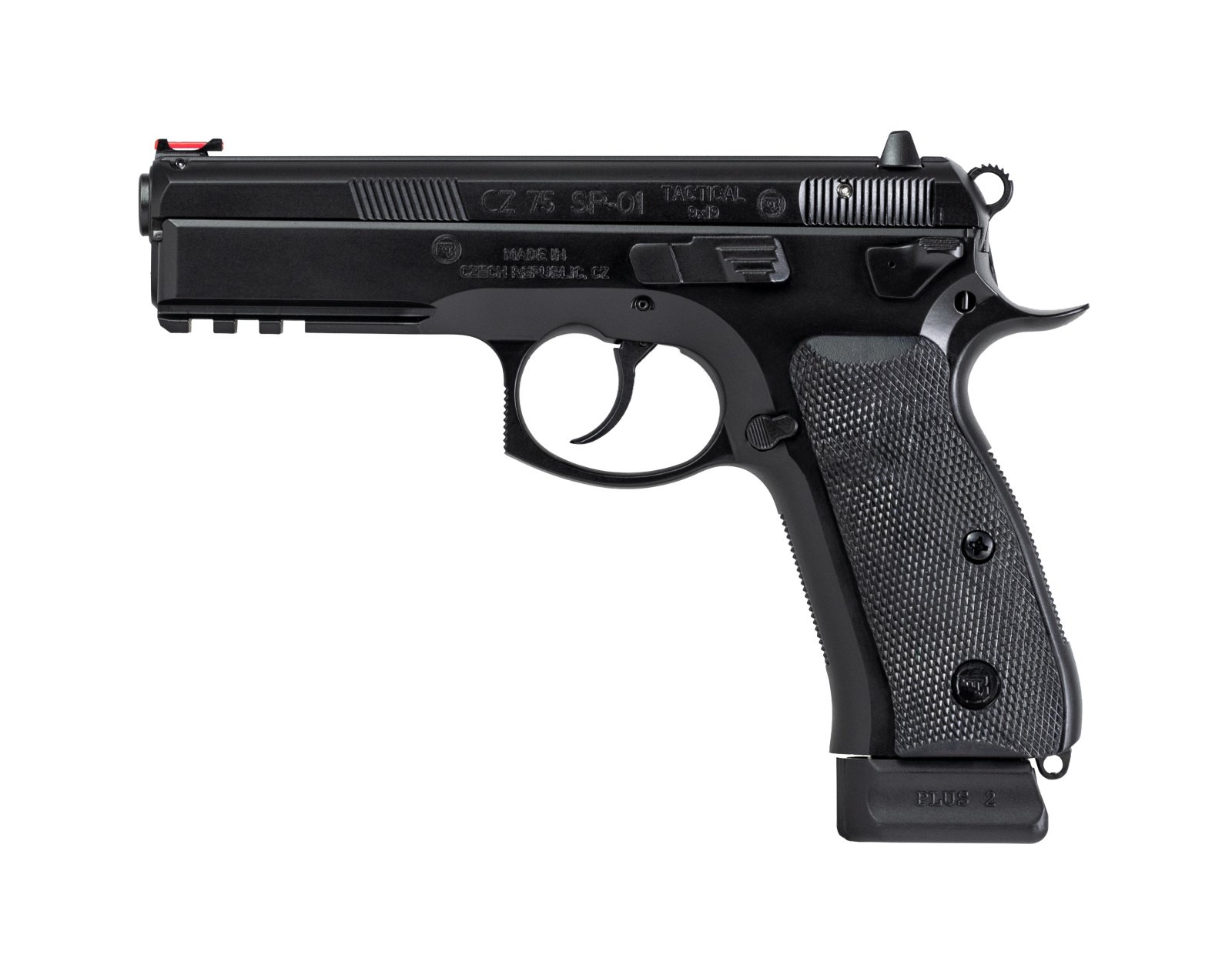 CZ 75 SP-01 Tactical 9mm 4.6" Barrel Black