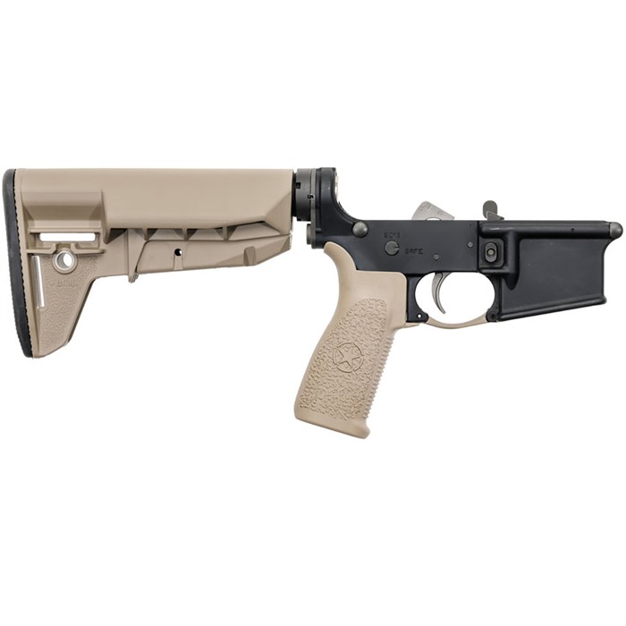 Bravo Company Complete Lower Receiver AR-15 Multi Caliber Anodized Finish - Bravo Company Manufacturing - Multi