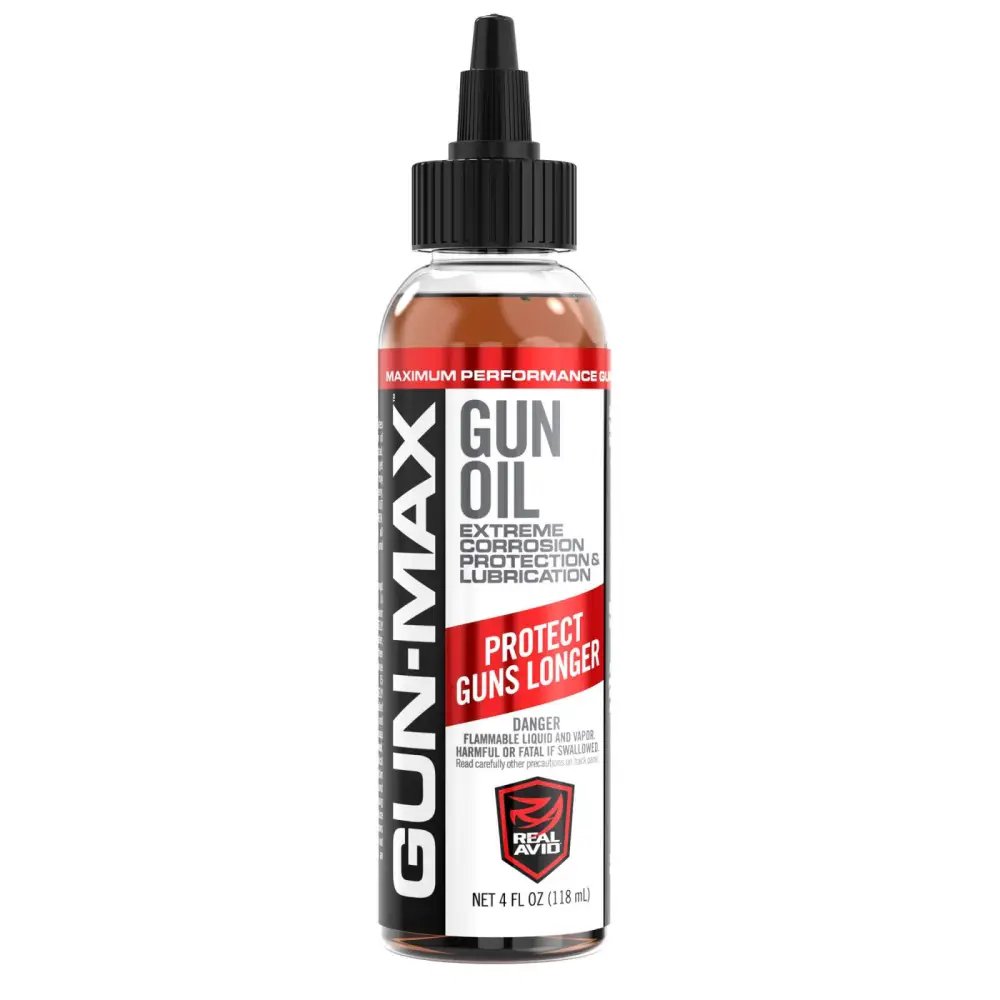 Real Avid AVBMGO4L Gun-Max Gun Oil 4 oz Bottle - Real Avid - NOT APPLICABLE