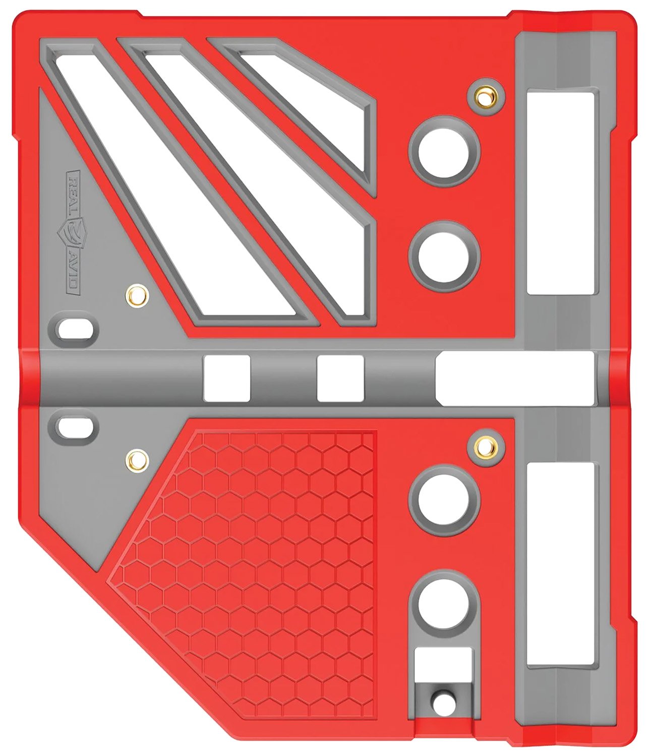 Real Avid AVMBBPRO Master Bench Block Pro Gray/Red Durable Resin - Real Avid