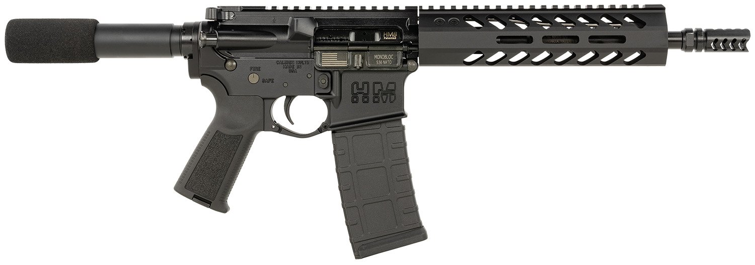 HM Defense HMP15FMB556C RaiderMC 5.56 NATO 9.5" 30+1 Black SBR Pistol