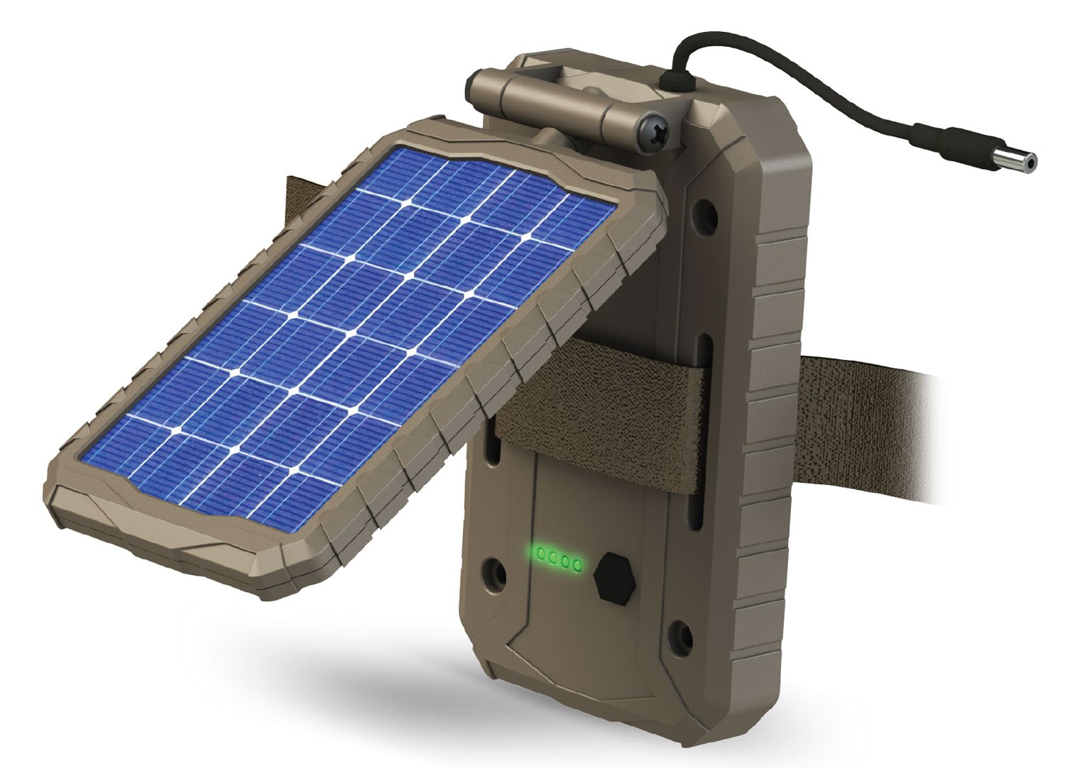 Buy Stealth Cam Sol-Pak 12V Solar Power Panel with 1000mAh Li-ion for Trail Cameras - Gray online