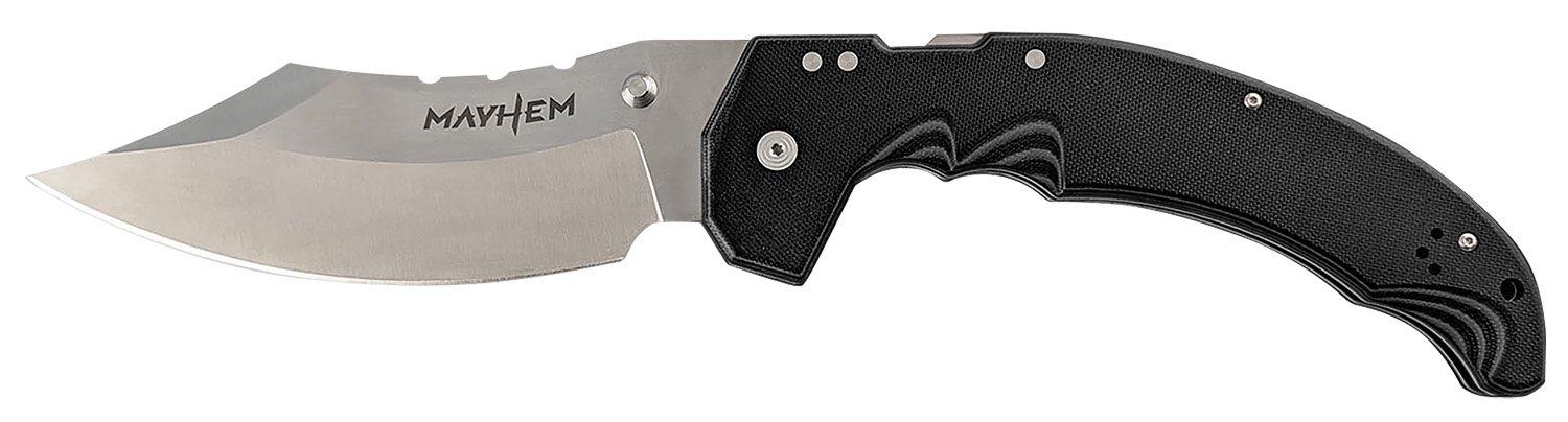 Buy Cold Steel CSFL60DPLM Mayhem 6" Folding Clip Point Modified Cleaver Pla... online