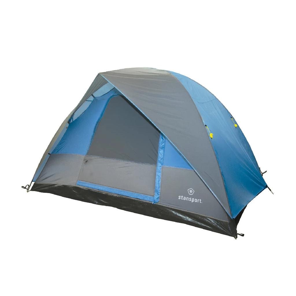 S/SPORT 733-300 Trinity Dome Tent 8'x10' 6' H Rainfly 3-Season 6-Person Blue