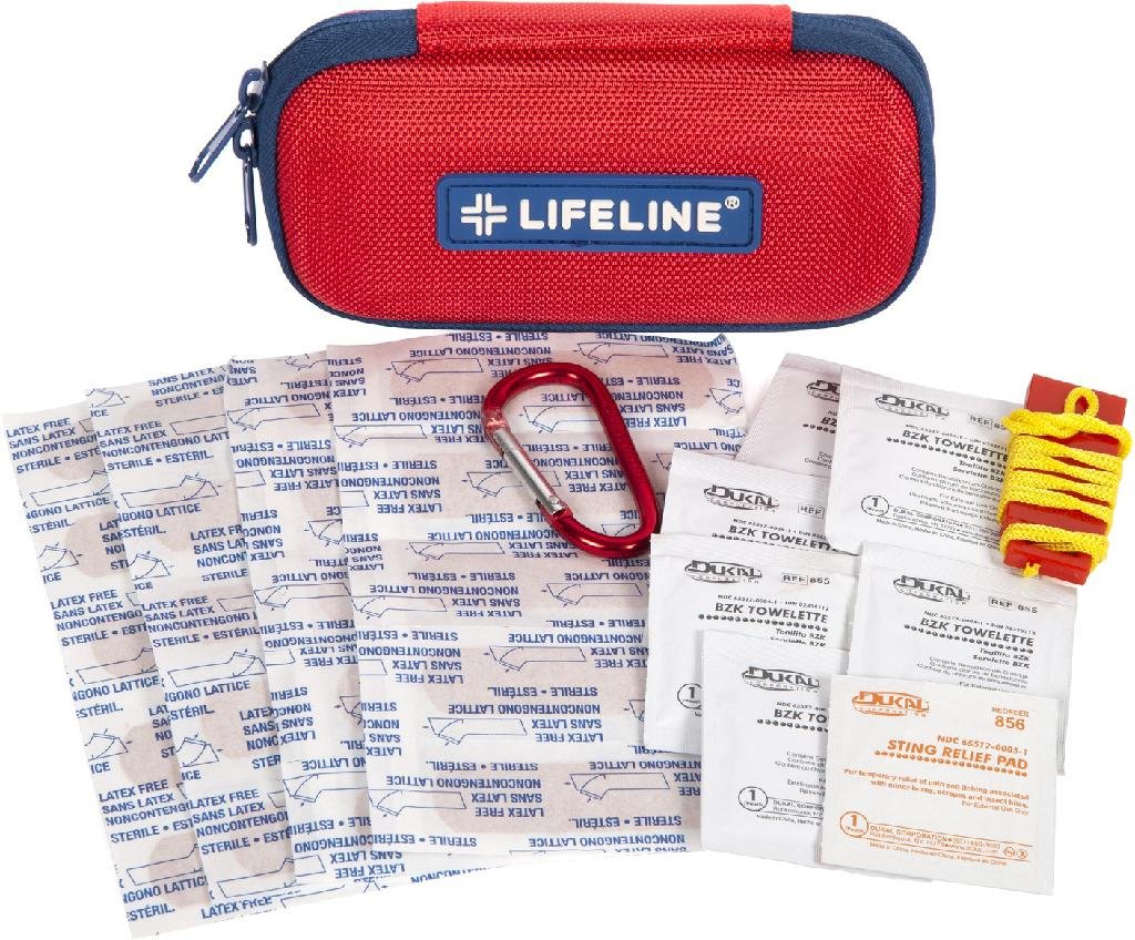 Buy LIFELINE SMALL HARD-SHELL FOAM FIRST AID KIT (30PC) online