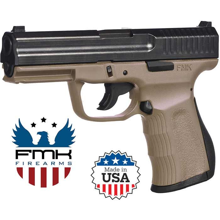 FMK FMKG9C1G2DECM 9mm 10Rd 4in FDE Optics Ready