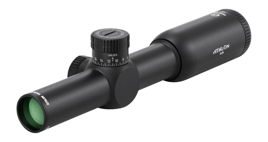 Athlon Optics Talos HMR 1x24 SFP MOA Reticle Riflescope - Athlon Optics