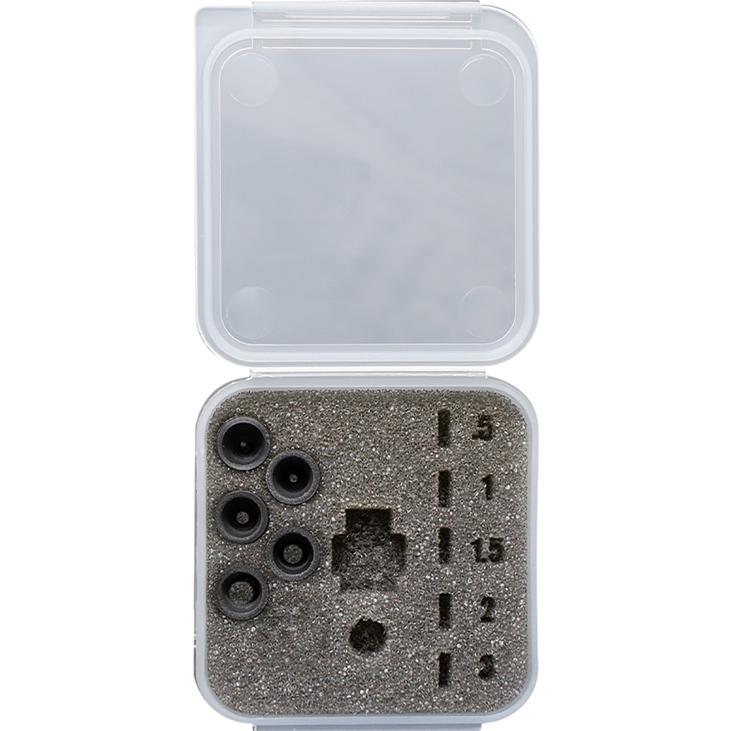 Specialty Archery PXSAKT PXS Target Peep Aperture Kit, 5 Sizes, Case Included