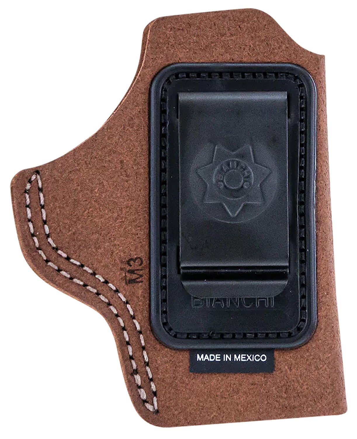 Bianchi Model 6 IWB Holster Colt Detective Special 4 in Rust Suede - Bianchi - TAN