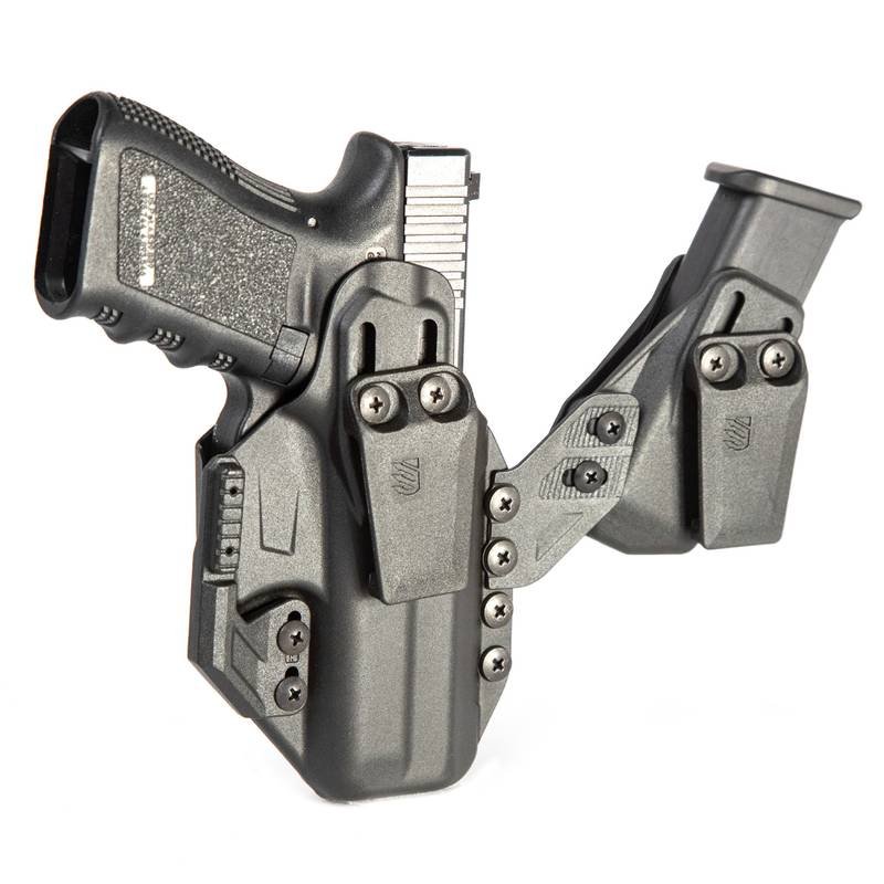 Blackhawk 416103BK Stache IWB Holster Kit Ambidextrous Black Polymer - Blackhawk - BLACK