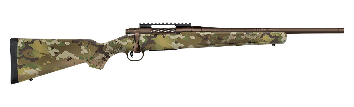 Mossberg Patriot Carbine .308 Win 5rd Capacity 18" Cerakote Patriot Brown Threaded Barrel Multicam Synthetic Stock - Mossberg - 308 Win