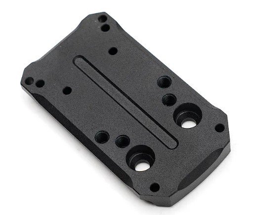 Strike Industries G43RMR LITESLIDE MRDS Adapter Plate Black Aluminum 6061-T6