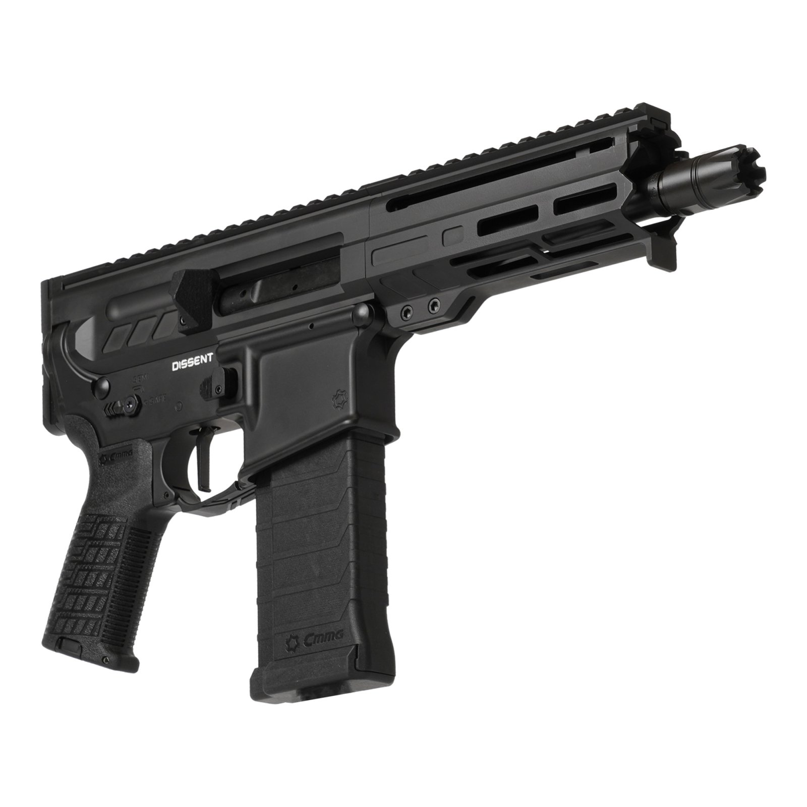 CMMG DISSENT Pistol Mk4 5.7x28MM 6.5" Armor Black
