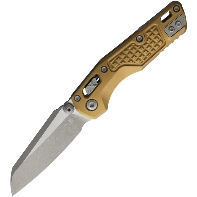 Microtech MSI Mini 3.19 In Wharncliff Ram-Lok Apocalyptic Tan