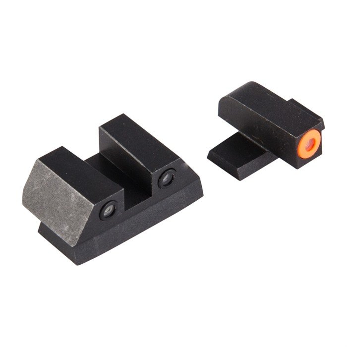 Night Fision SIG-177-003-OGZ Tritium Night Sights Orange/Black 9mm/357 - Night Fision