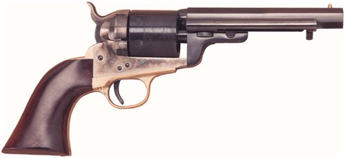 Cimarron CA939 1860 Richards-Mason 38SPL 5.5" FS CC/Blued Walnut