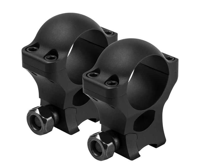 Hunter Series 3-8" Dovetail 1" Rings - 1.3"H - NcStar